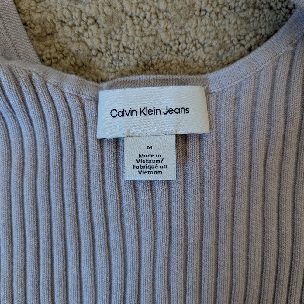 Calvin Klein Ribbed Tank, M - Picture 4 of 4